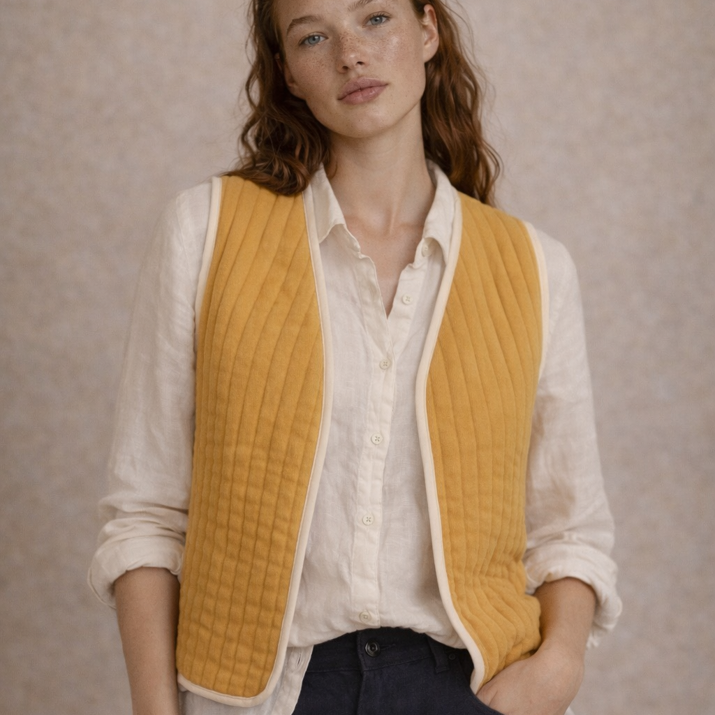 The Sunwashed Quilted Vest
