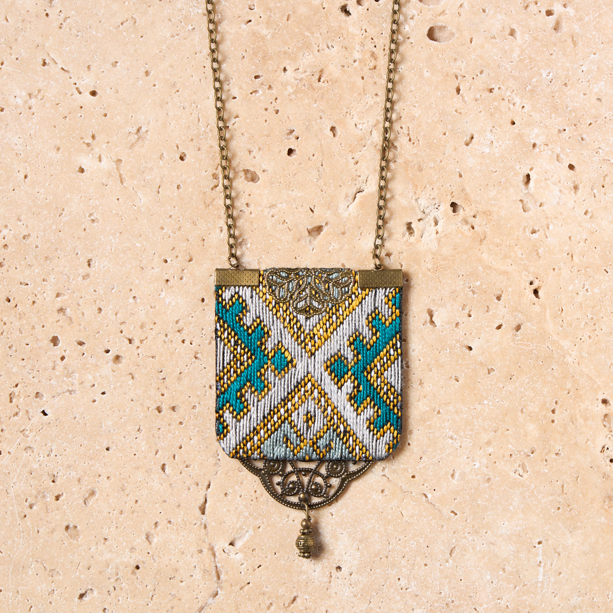 MIM Square Necklace