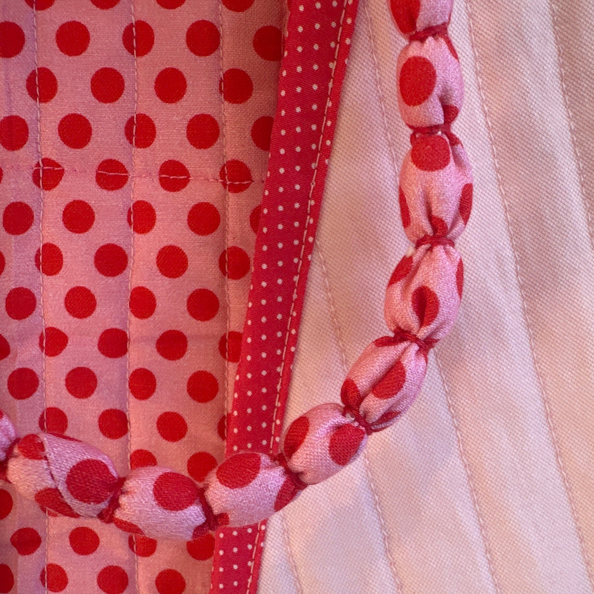 Blush Reversible Quilted Vest