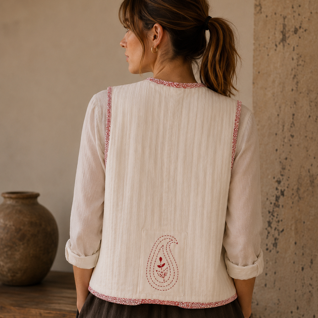 Cloud Vest Paisley
