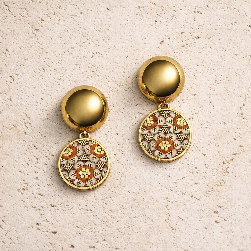 Khatam Convex Golden Drops