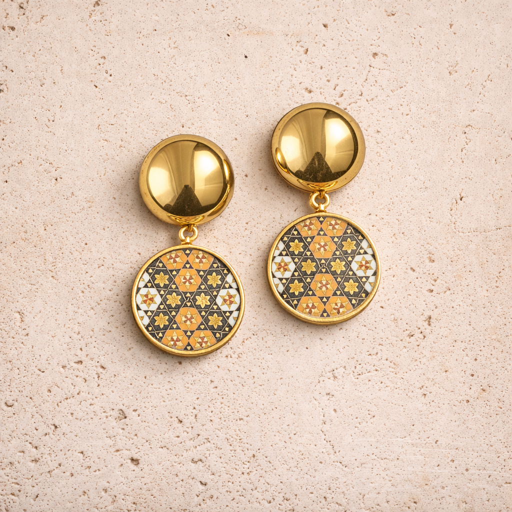 Khatam Convex Golden Drops