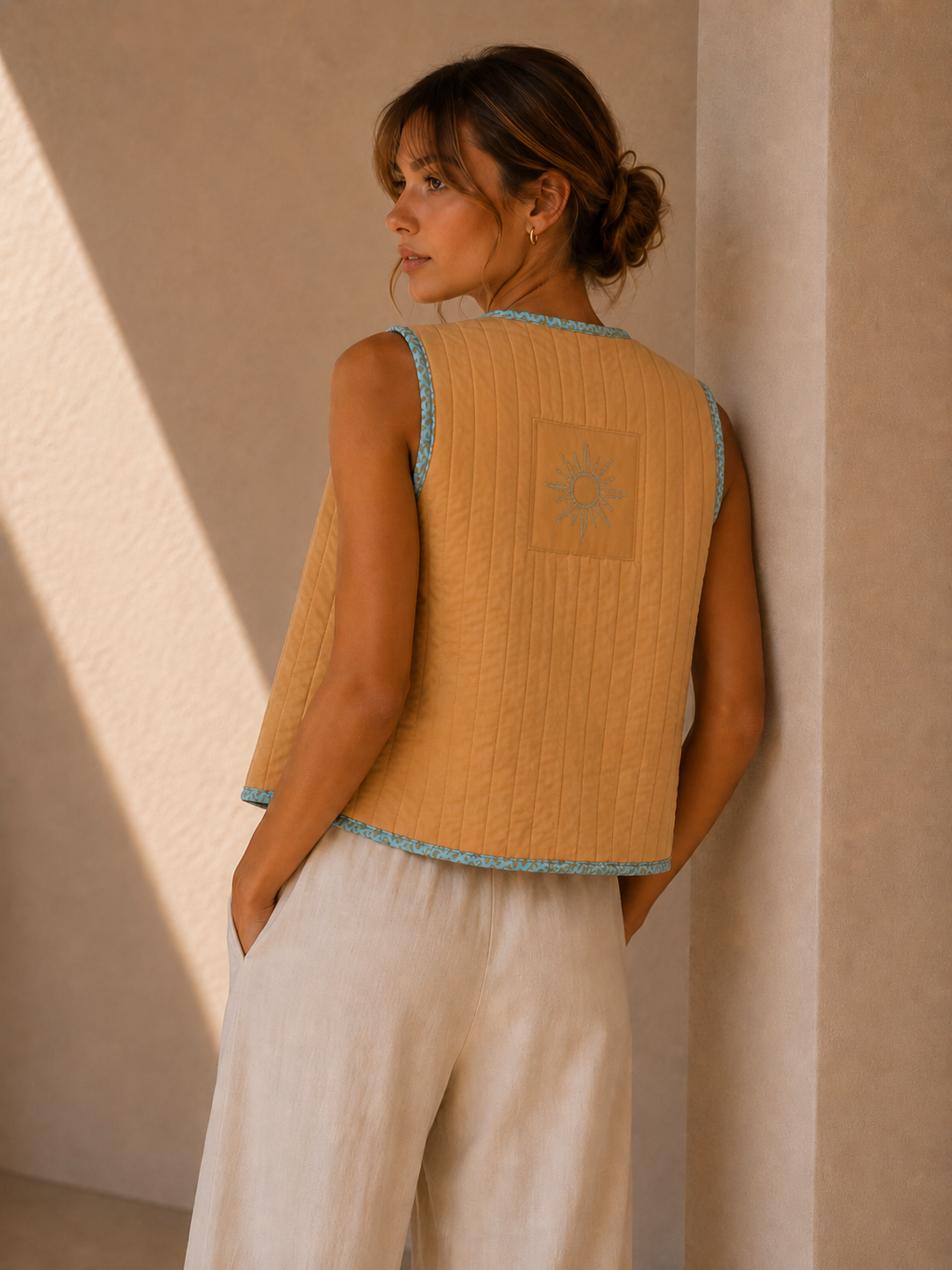 Cloud Vest Ochre