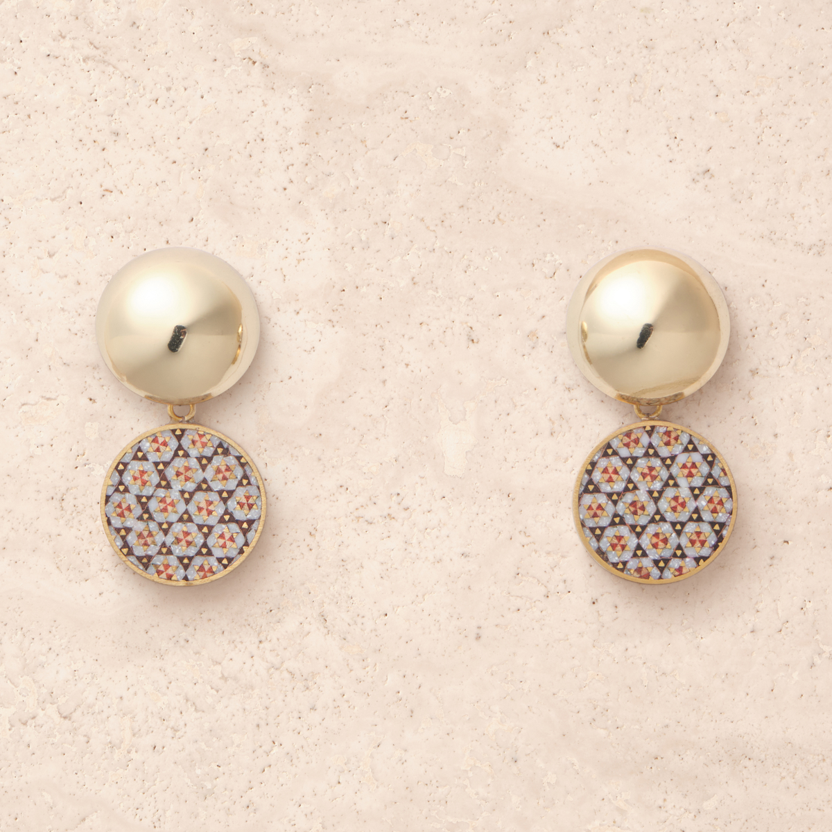 Khatam Convex Golden Drops