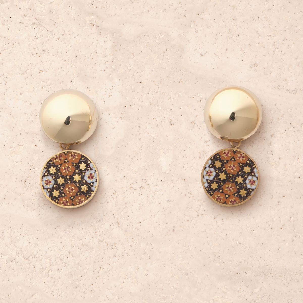 Khatam Convex Golden Drops