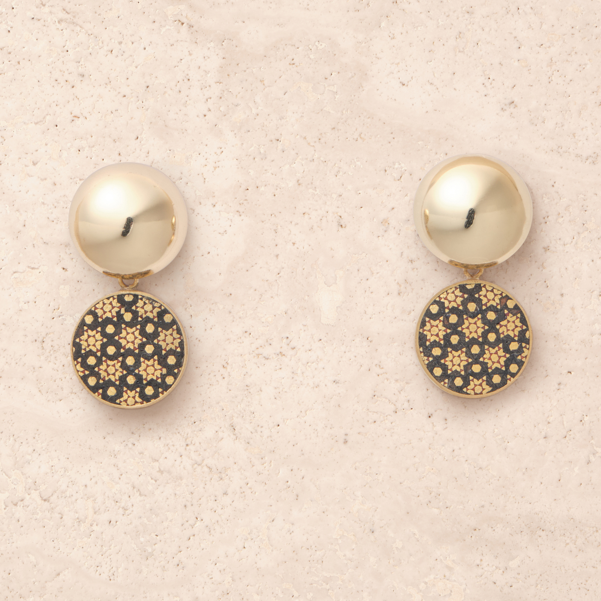 Khatam Convex Golden Drops