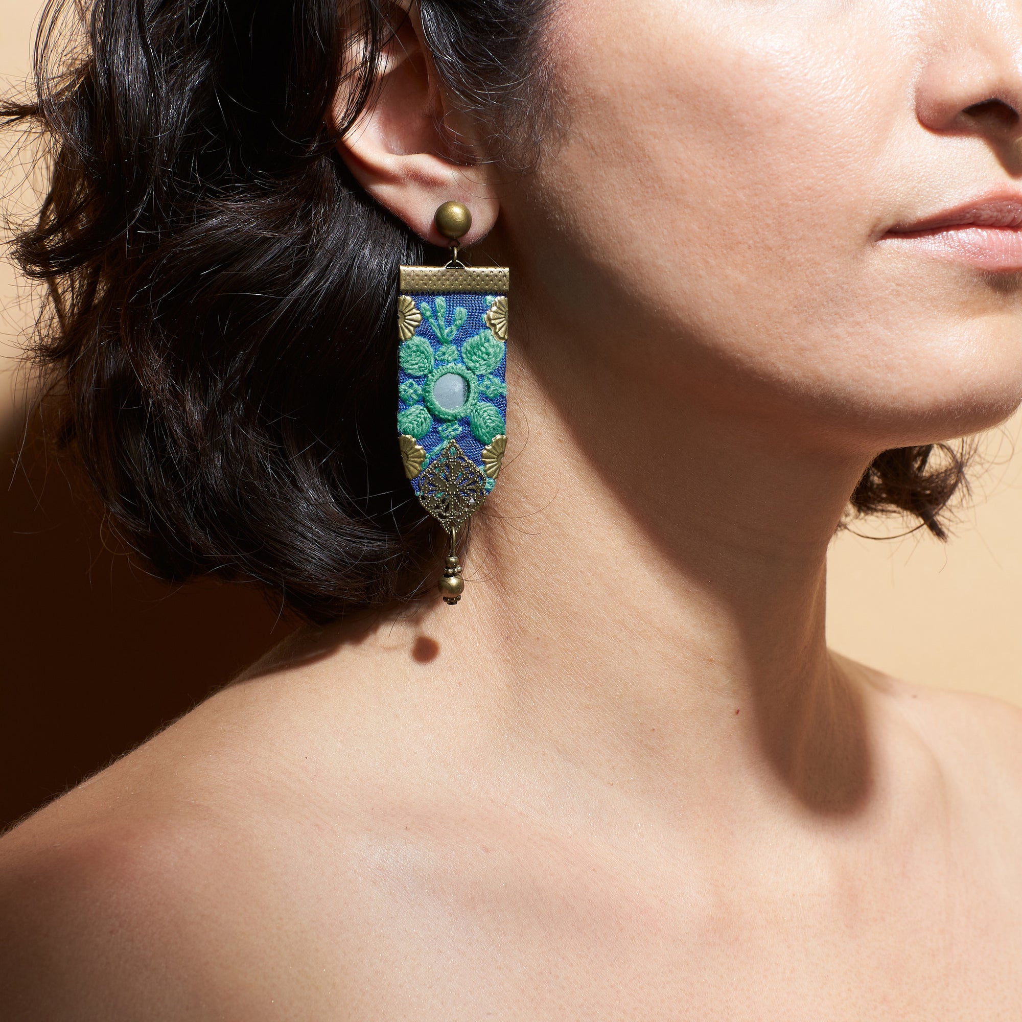Boho handmade earrings