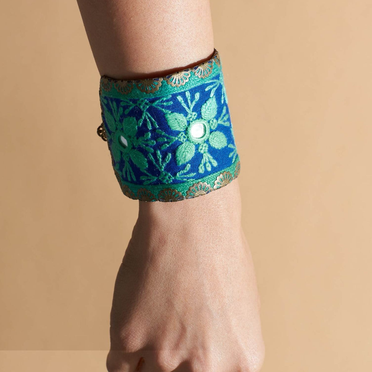 Hand Embroidered Bracelet - MIM2662