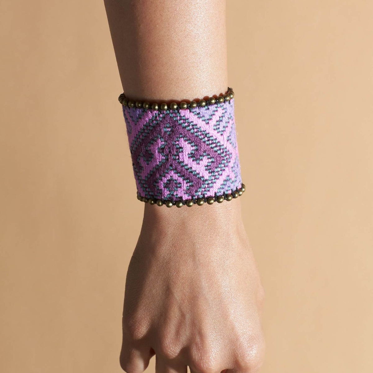 Hand Embroidered Bracelet - MIM2658
