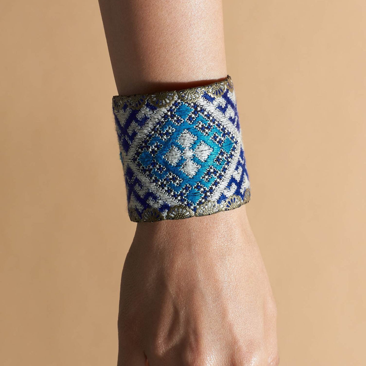 Hand Embroidered Bracelet - MIM2665